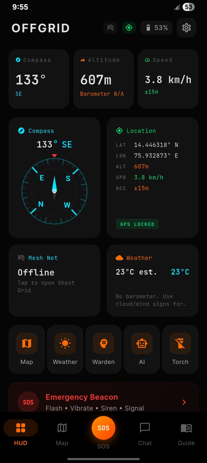 OFFGRID — Survive Offline. Connect Without Towers.